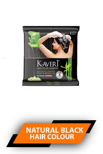 Kaveri Natural Black Hair Colour Shampoo